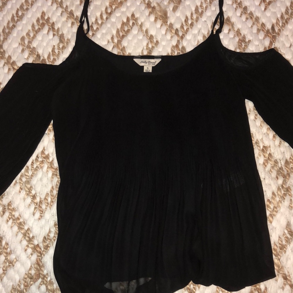 cold shoulder blouse